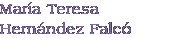 María Teresa Hernández Falcó